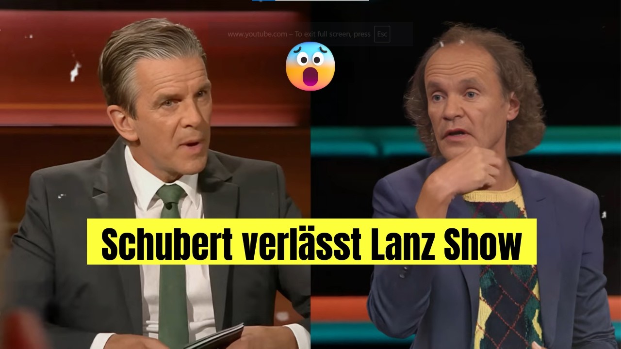Olaf Schubert verlässt Markus Lanz Show nach hitziger Auseinandersetzung“''