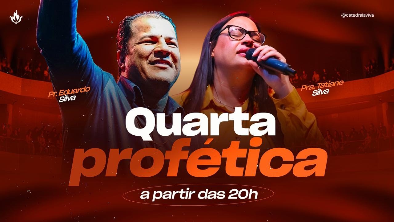 🔴AO VIVO | JUNTE - SE A NÓS EM MAIS UMA QUARTA PROFÉTICA COM O PASTOR EDUARDO SILVA
