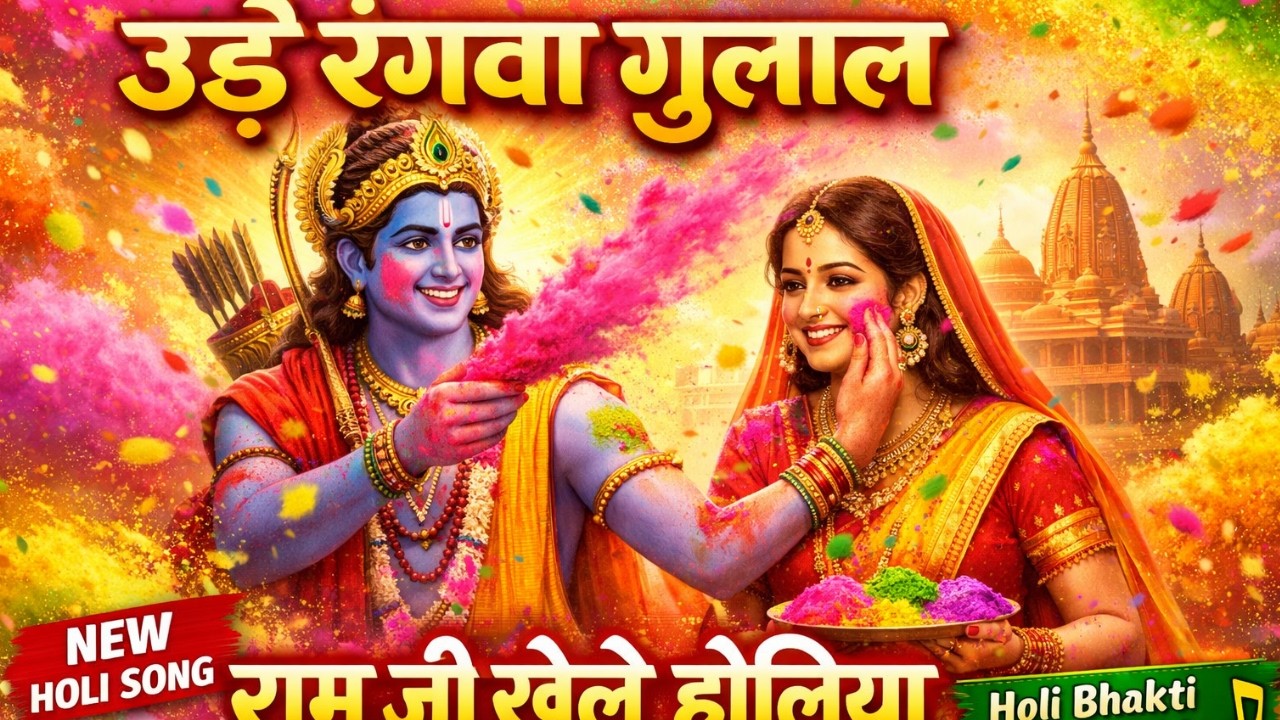 राम जी खेले होलिया । Ram Ji Khalele Holya