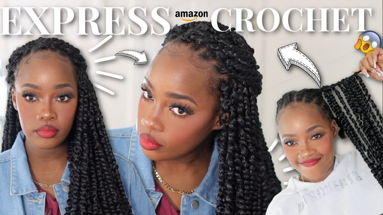 ✨HACK ! | The FASTEST Most CREATIVE Crochet Braid Install EVER! | EXPRESS CROCHET! | MARY K. BELLA