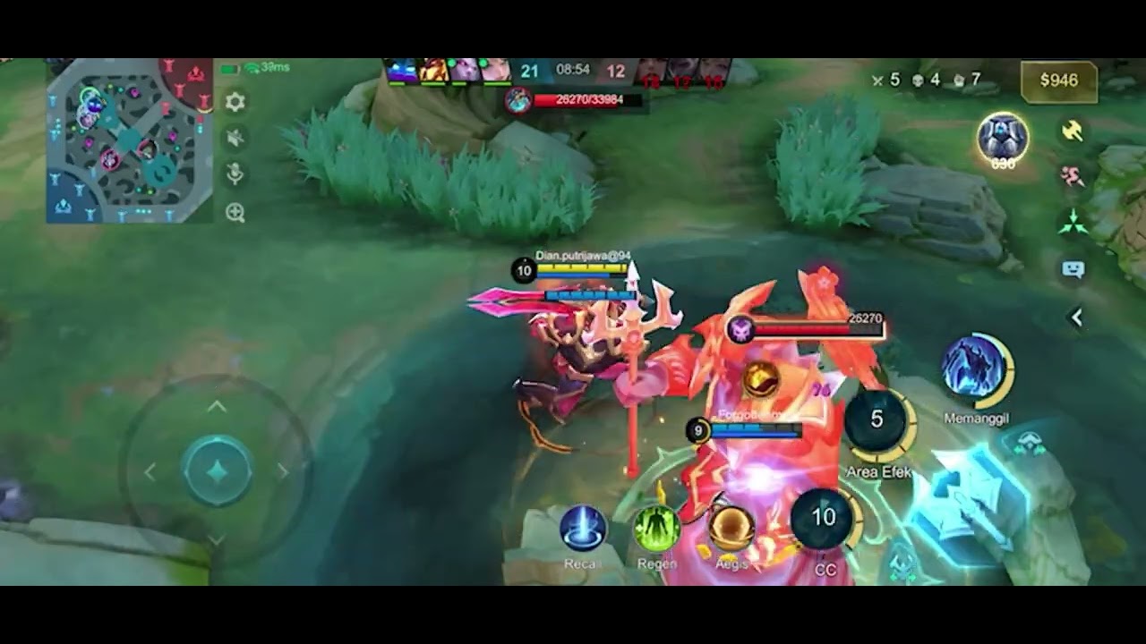 Vexana dengan sekin barunya #mobilelegends  #gaming 