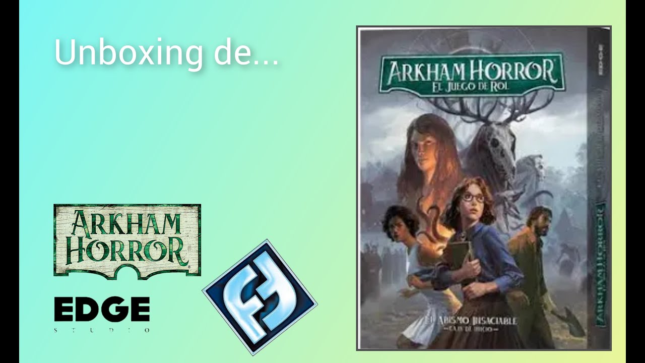 Arkham Horror Caja de inicio del Juego de rol