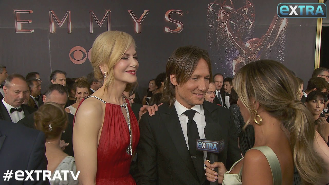 Nicole Kidman Hits the Emmy Awards Red Carpet Fresh Off Saturday Night Date Night