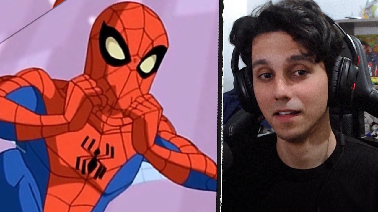 SÓ PERÓLA E COISA PODREKKKKKK assistindo todas as intros dos desenhos do homem-aranha