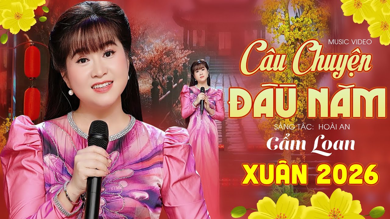 Câu Chuyện Đầu Năm - Cẩm Loan Bolero | Nhạc Xuân Trữ Tình Hải Ngoại (4K MV OFFICIAL)