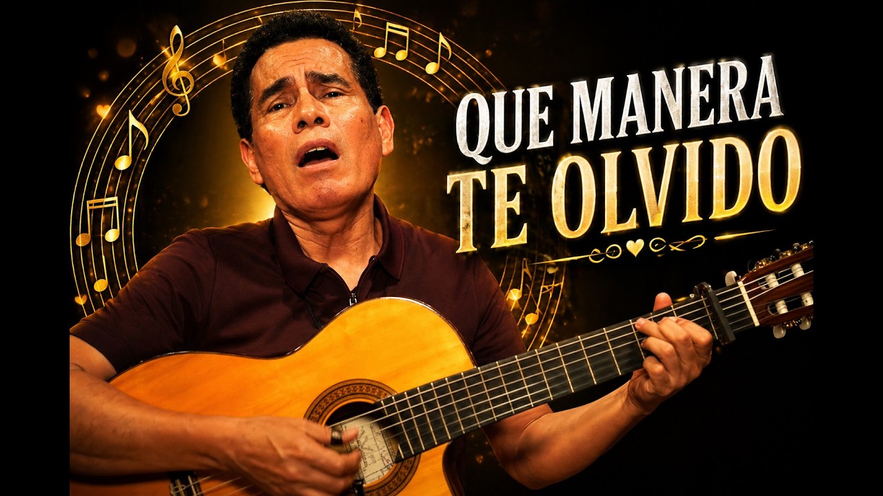 MIX DE QUE MANERA TE OLVIDO-IMPOSIBLE OLVIDARTE Cover guitarra acustica
