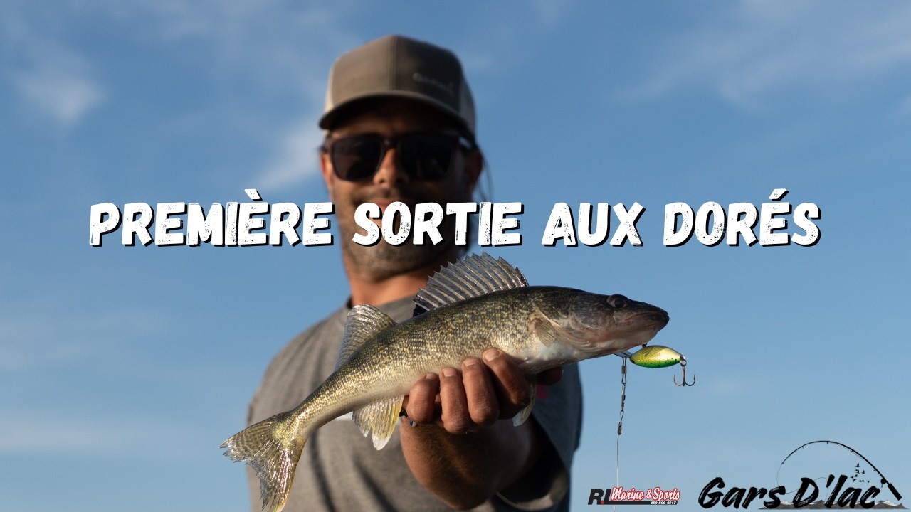 PÊCHE AU DORÉ - Première sortie de la saison