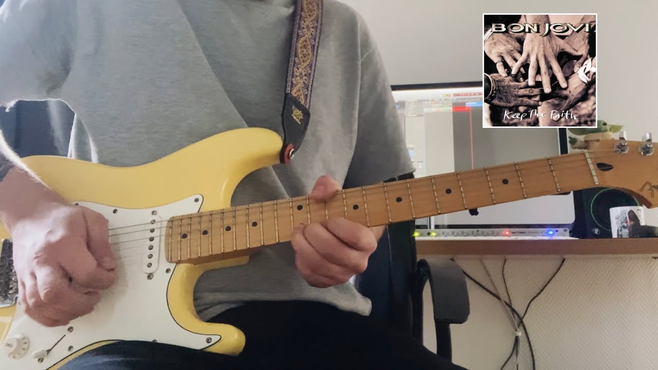 Bed of Roses - Bon Jovi (Guitar cover by Jesper)