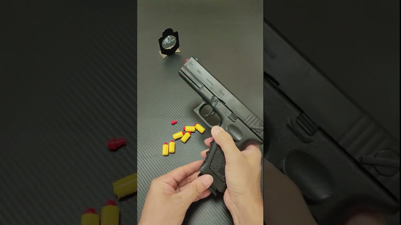 Glock Blowback Toy Gun -Link In Comment