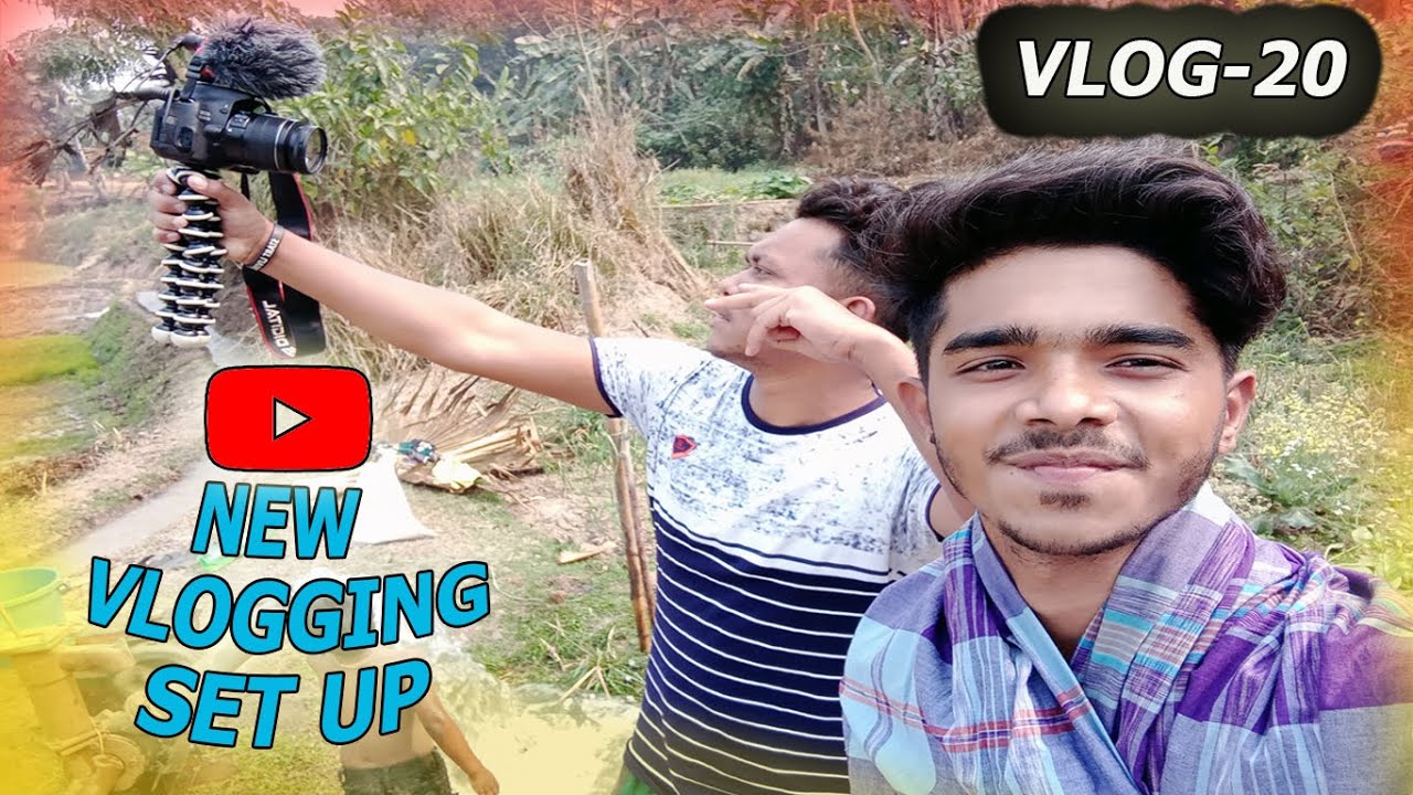 নতুন vlogging set up!!💥 cannon 600d with kit lense💥! Village Lifestyle vlog 20