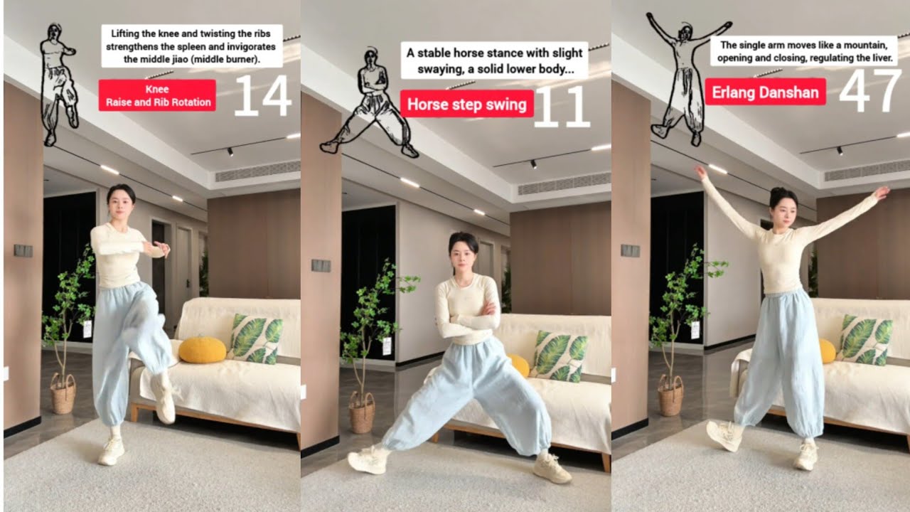 Ancient Taichi for Women | Full Body Tapping Prevent Stroke and Improve Circulation