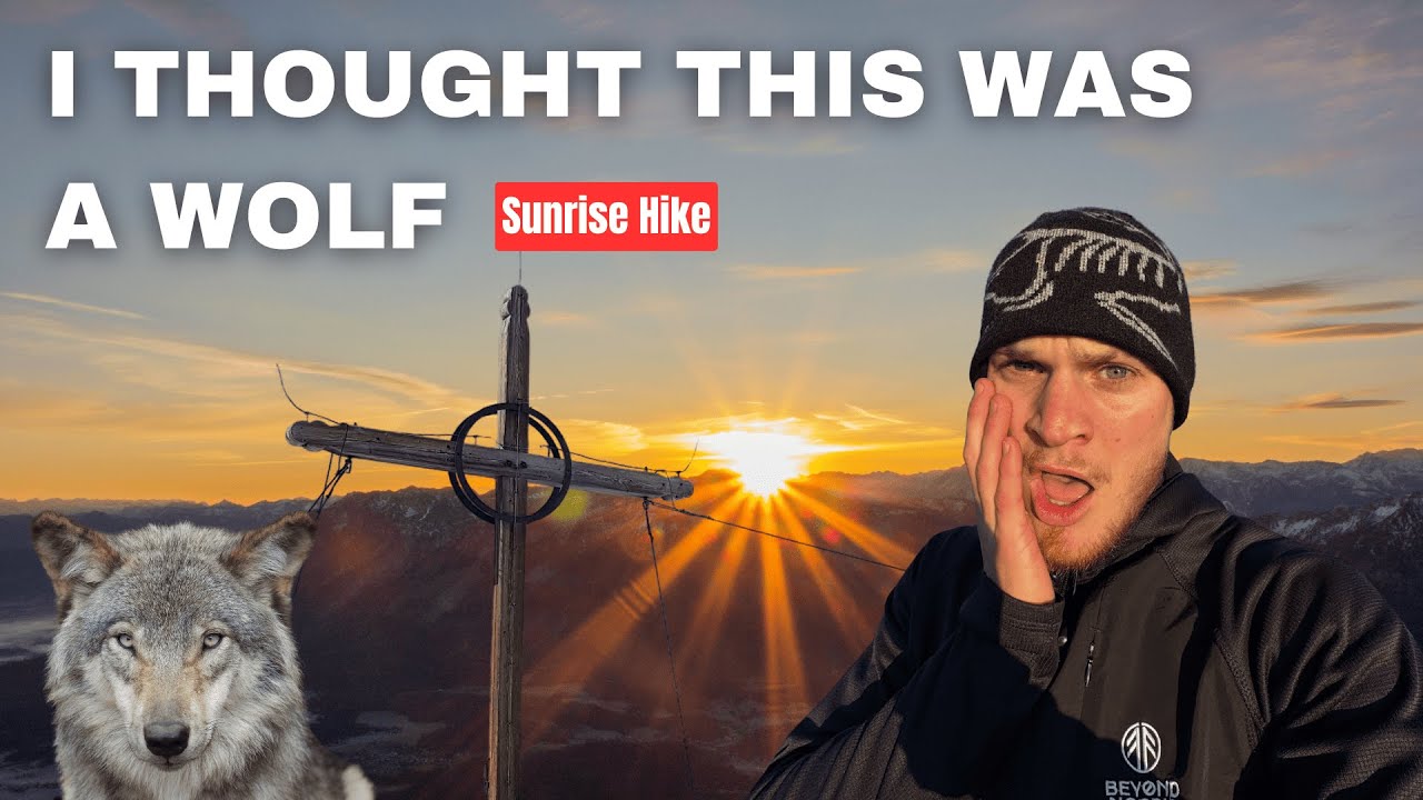 Sunrise Hike in the Alps &ndash; Thought I Saw a Wolf! 🐺😳