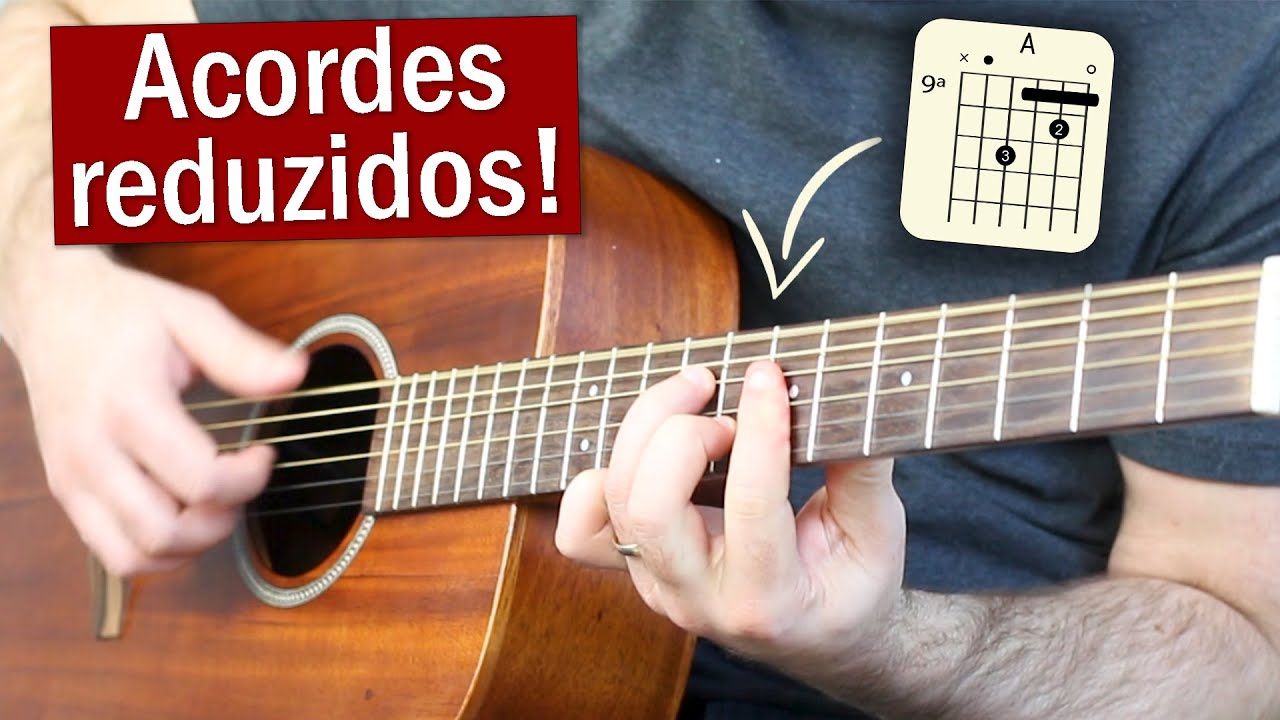 Toque ACORDES LINDOS no violão com essa técnica usada na guitarra!