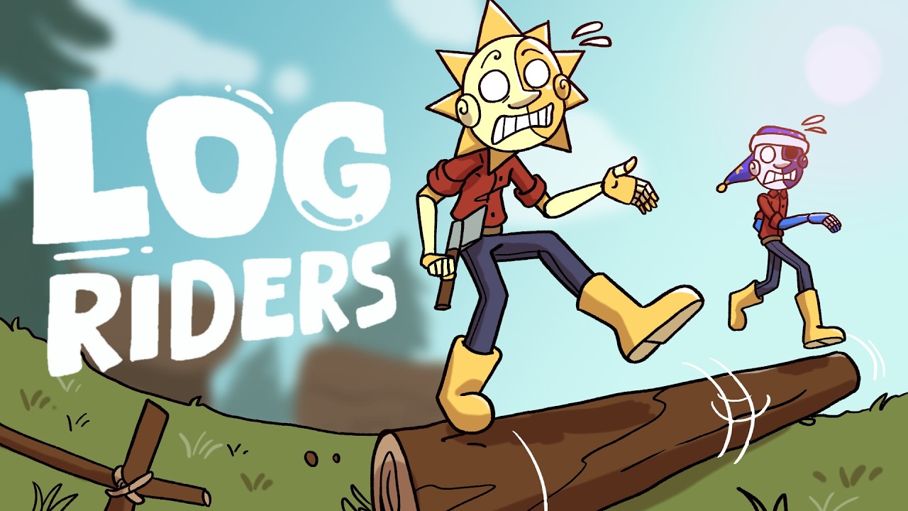 Sun and Moon BROTHERLY FIGHT! Mayhem in Log Riders Co-Op