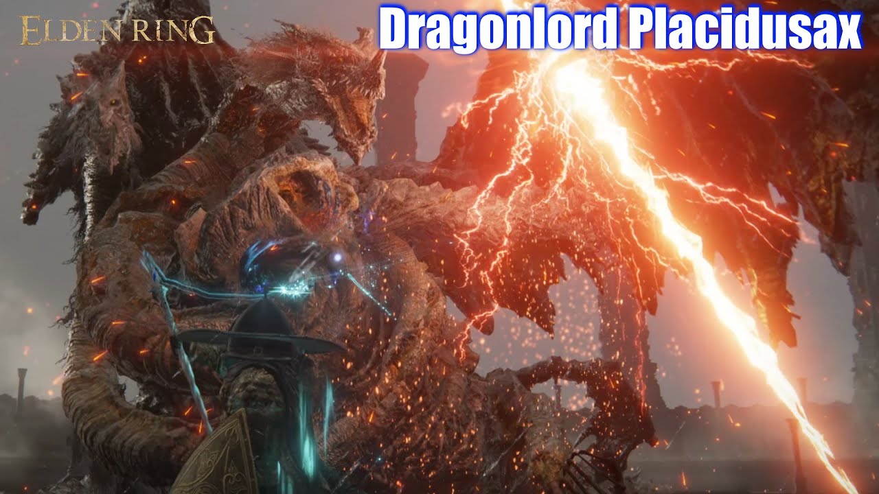 Elden Ring - Dragonlord Placidusax Boss Fight
