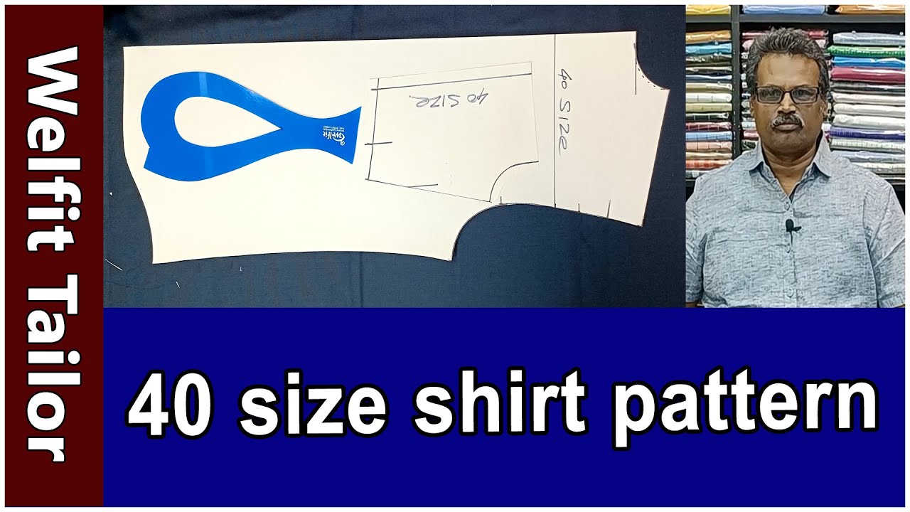 40 Size Pattern Cutting Detailly Explained in Tamil | Welfit Tailor