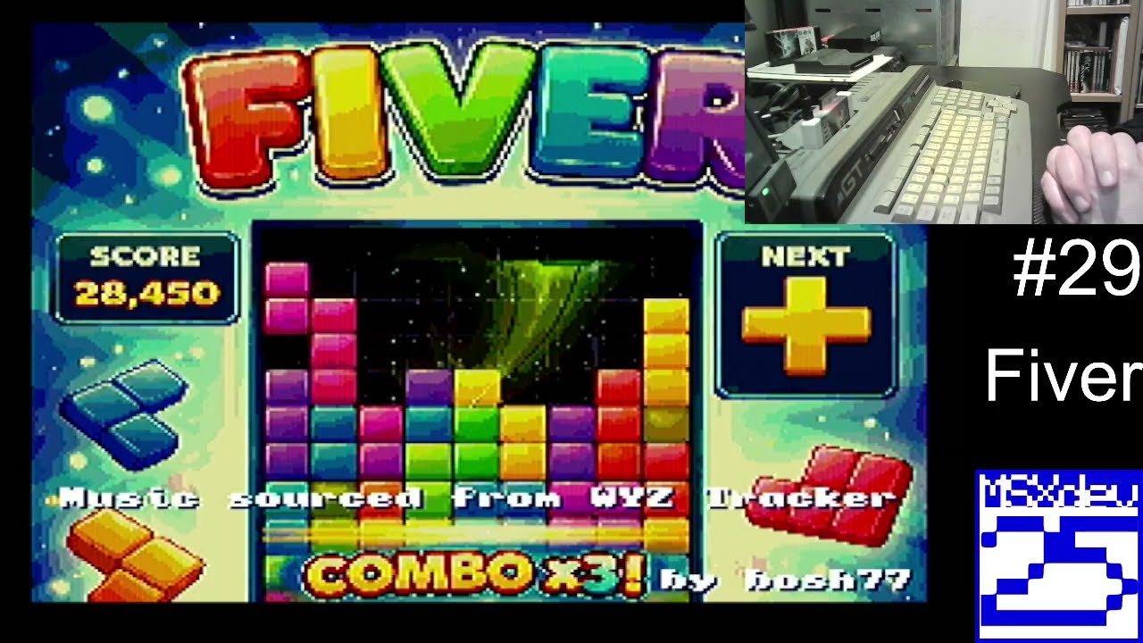 MSXdev25 - #29 Fiver  |  First Play Reaction