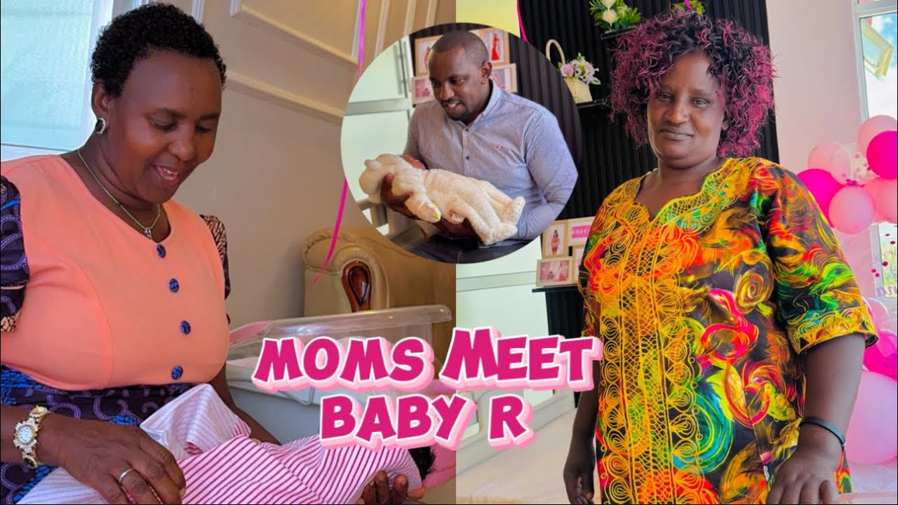 Our Moms Meeting Baby Rowena For The First Time // Watch Their Lovely Reaction 