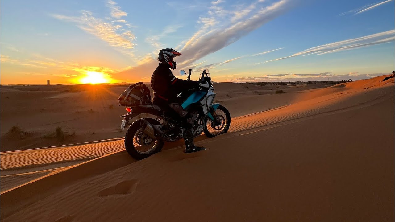 Morocco Dunes on CFMoto 450MT