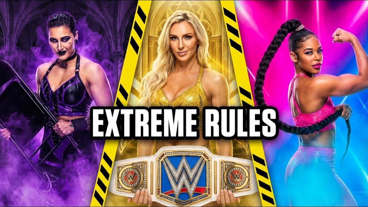 Рея Рипли против Шарлотты Флэр против Бьянки Белэр (Extreme Rules) WWE 2K25
