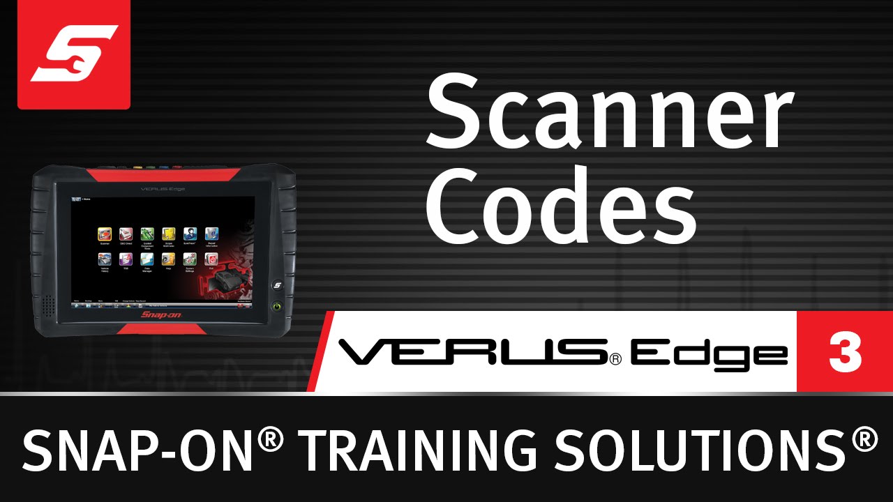 Scanner Codes : VERUS® Edge (Pt. 3/12)  | Snap-on Training Solutions®