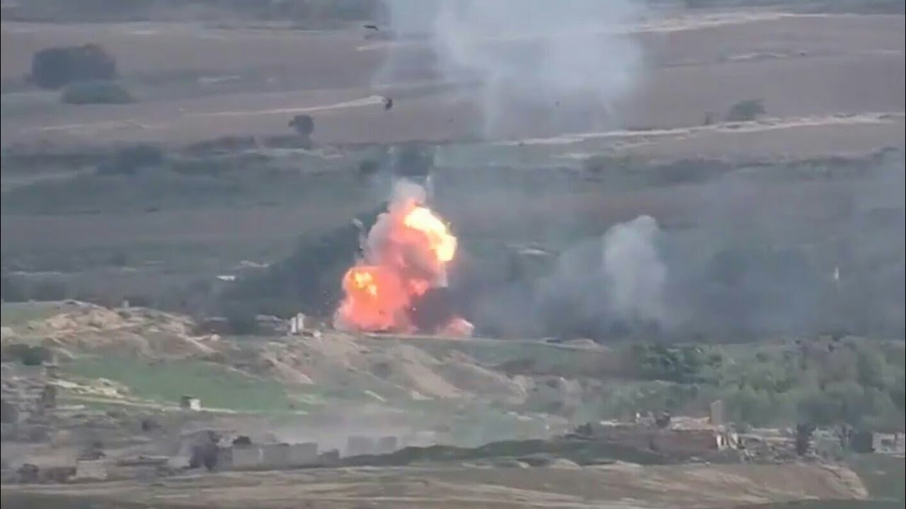 Armenia destroying Azerbaijani Tanks | Azerbaijan Armenia war