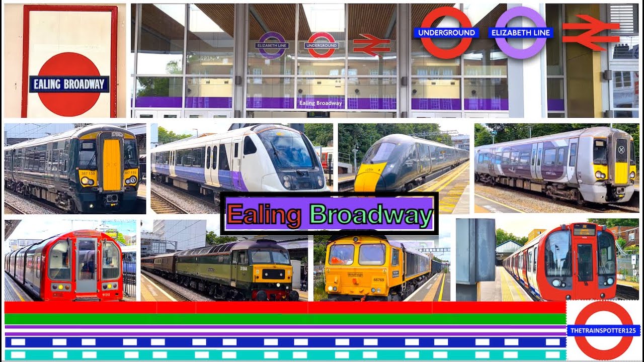 Trains at Ealing Broadway [EAL] - GWML (29/06/2022)