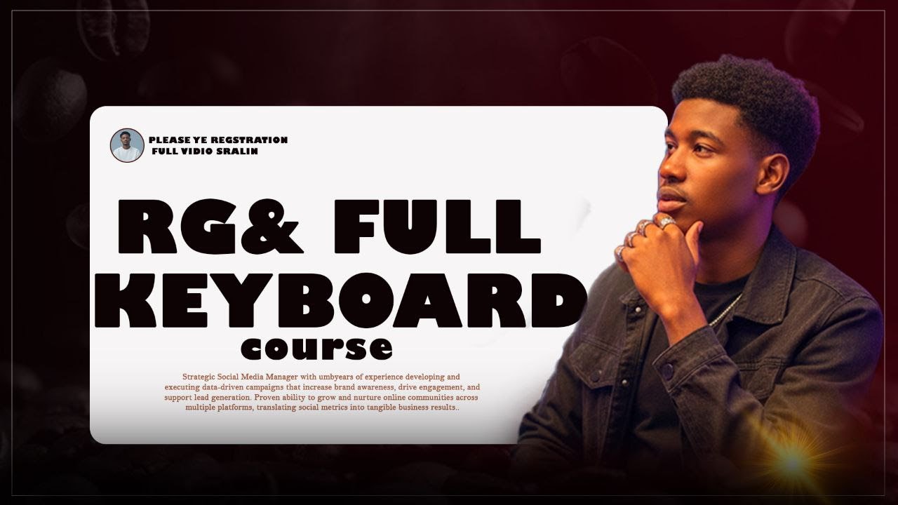 እንዴት አርገን የራሳችን REGSTRATION እንስራ HOW TO MAKE &SAVE REGSTRATION FULL CORSE 🎹#piano #amazing #vedeo