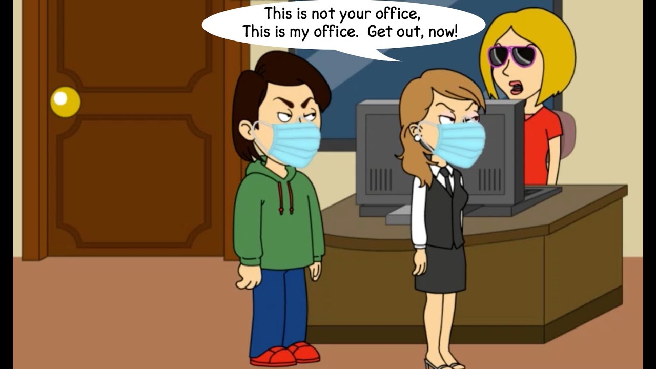 Karen Sneaks Into Allison's Office at Boris' Workplace