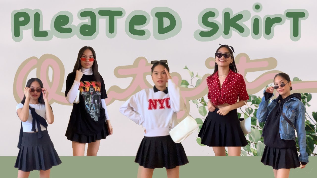 5 Ways to Style a Pleated Skirt (Different Aesthetics)