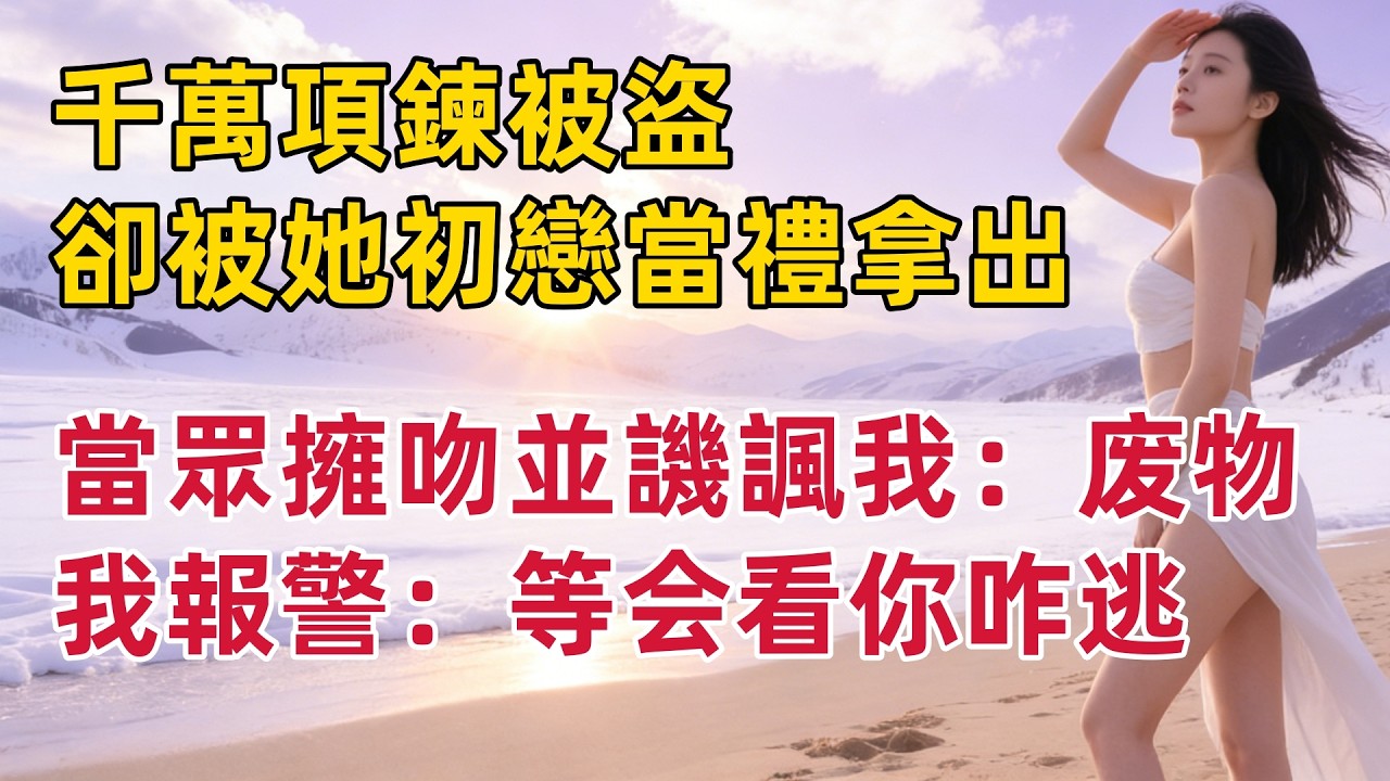 千萬項鍊被盜，卻被她初戀當禮拿出，當眾擁吻並譏諷我，我報警後全場炸鍋#出軌小說 #愛情故事 #白月光 #幸福人生#生活经验 #情感故事 #退休生活