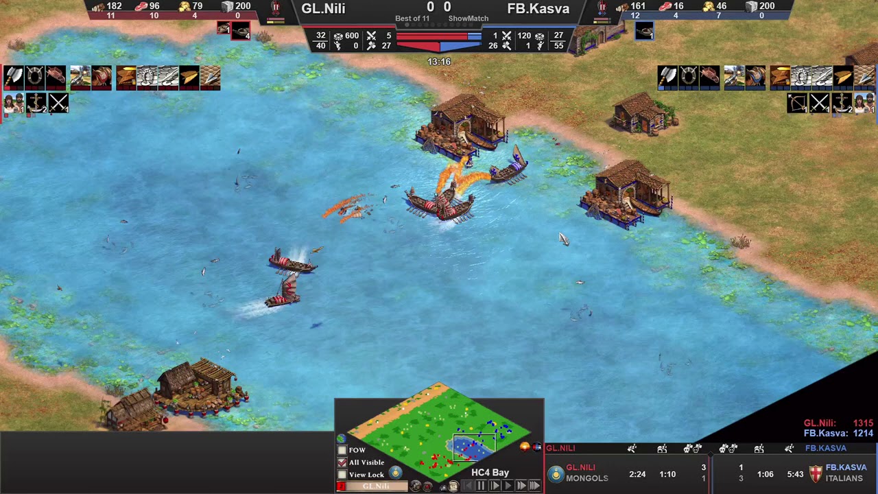 FB.Kasva vs Nili BO 11 HC4 Haritaları ! Perşembe 17:00 Hidden Cup Maçları Twitch Canlı Yayınında