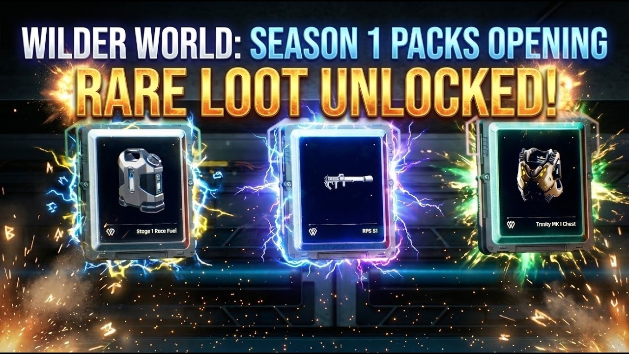 Wilder World Early Access: Season 1 Pack Opening RARE ITEMS!