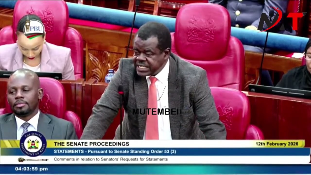 SEN OKIYA OMTATAH DESTROYING POLICE IN SENATE OVER HARRASSMENTS TO KENYANS!!