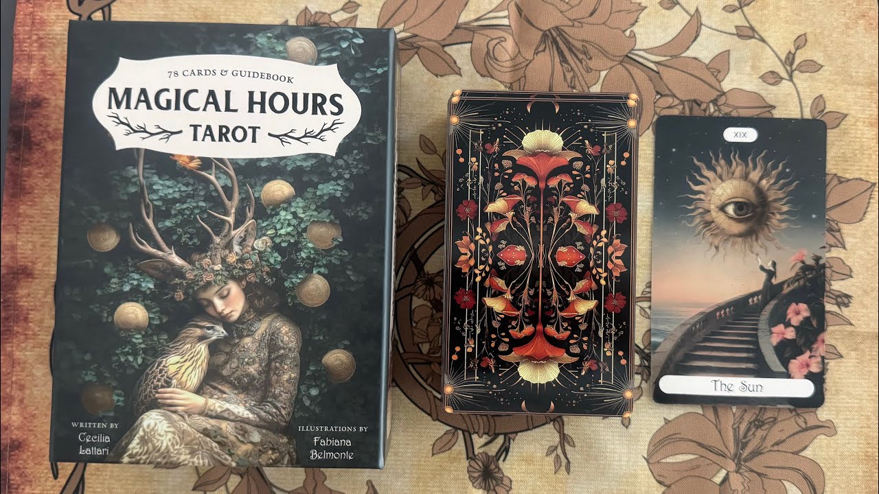 MAGICAL HOURS TAROT  🦋@U.S. Games Systems, Inc. @Salon des Arcanes