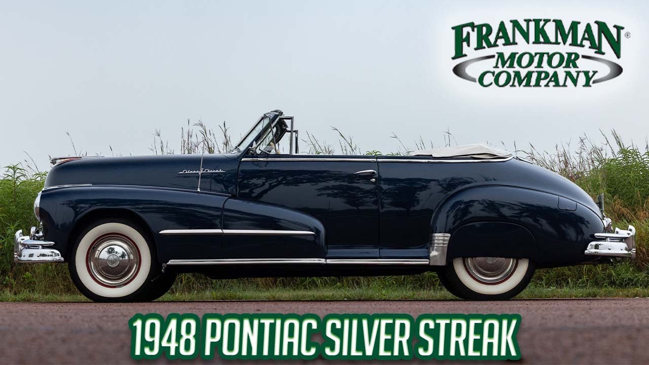 1948 Pontiac Silver Streak Convertible! - Frankman Motor Company - Walk Around & Driving