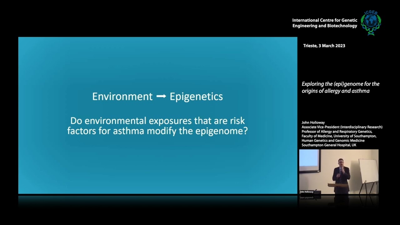 J. Holloway - Exploring the (epi)genome for the origins of allergy and asthma