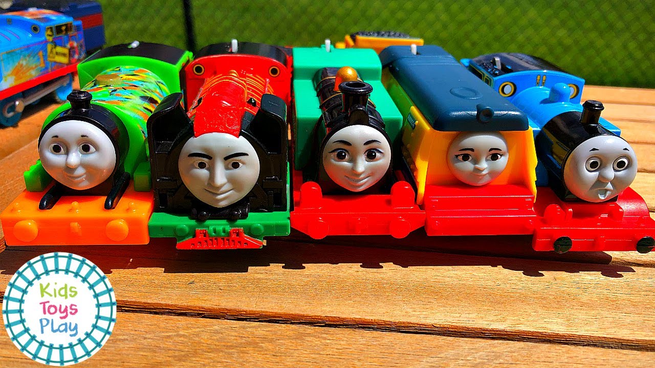 Thomas and Friends TOMY vs Trackmaster World's Strongest Engine