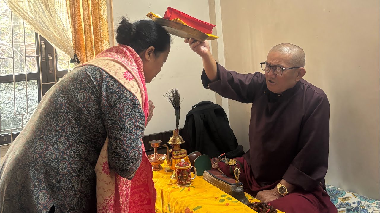 Aja chai sano garajap puja gariyo hai Hamro garma @syangboovlogs5238 