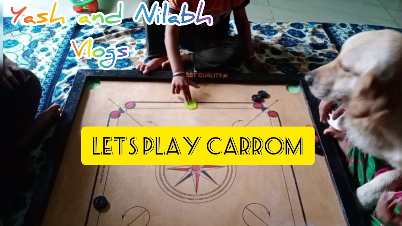 Playing Carrom || Carrom play sunday fun || Carrom time