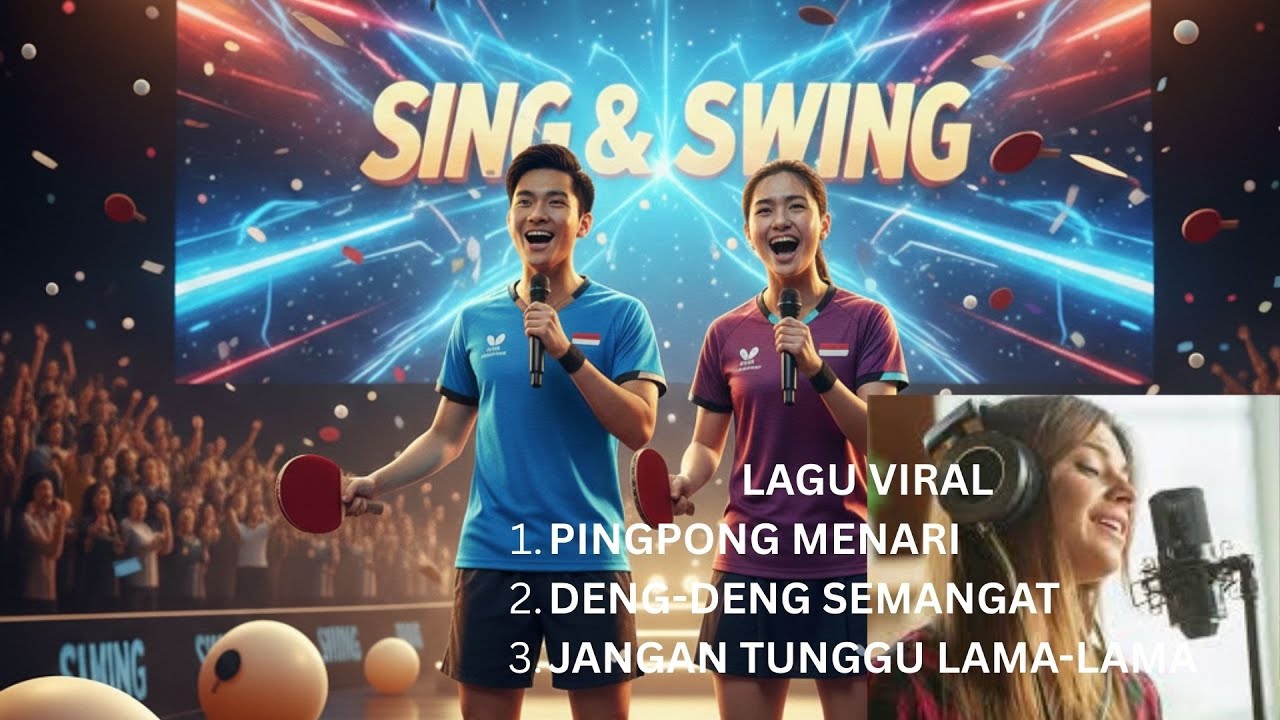 LAGU VIRAL 2026 !!! 🏓 LAGU TENIS MEJA (Official Music Video) - Sing & Swing!