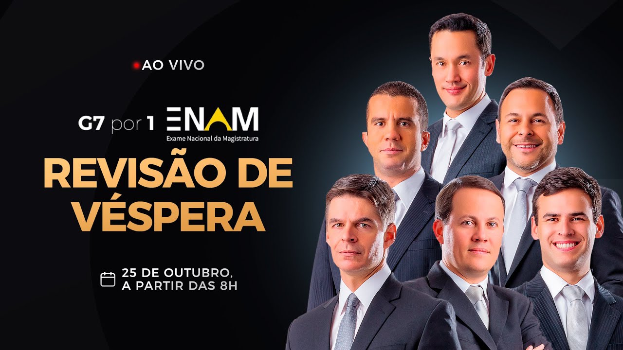 G7 POR 1 - ENAM | REVIS&Atilde;O DE V&Eacute;SPERA  (edi&ccedil;&atilde;o 2025.2)