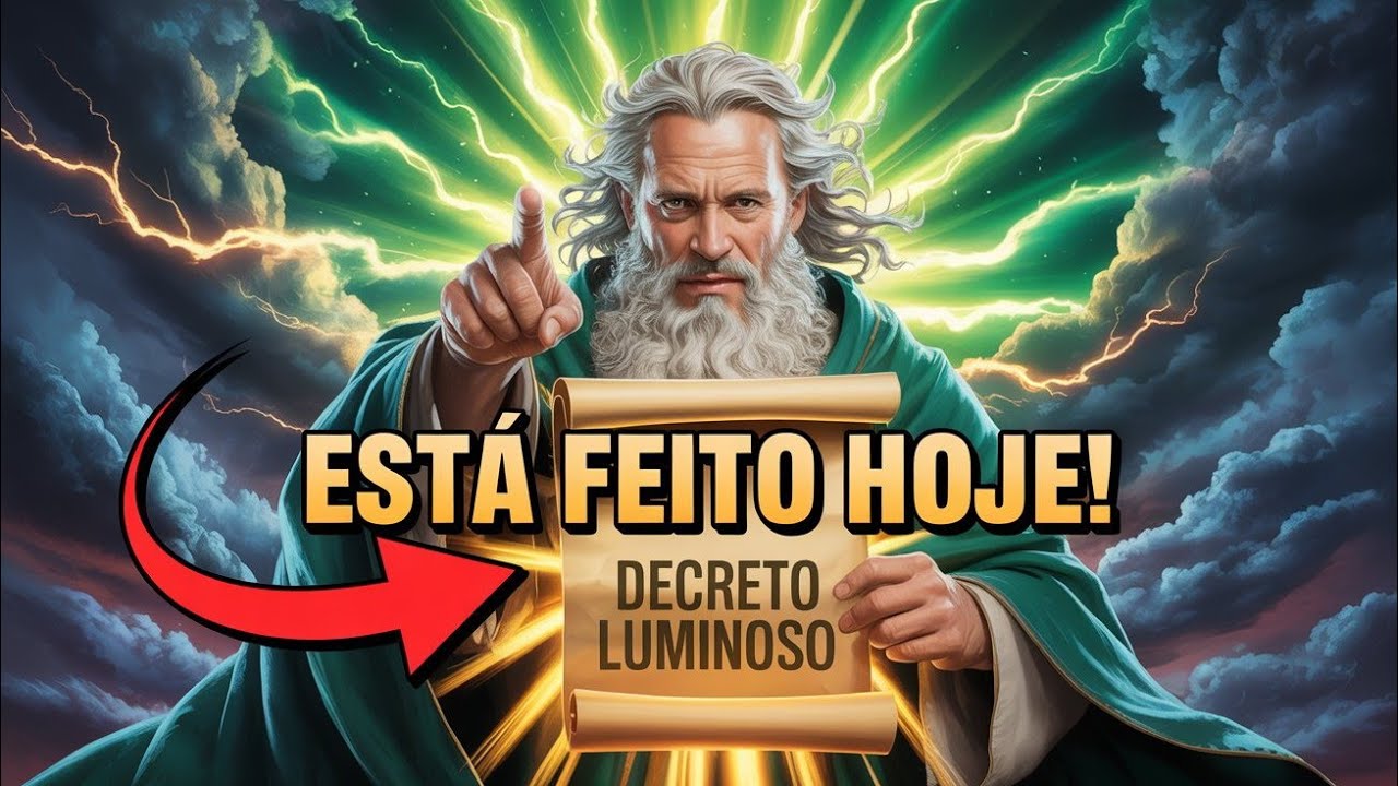 💖  DEUS DIZ ESTÁ FEITO! O TEU PEDIDO JÁ FOI ATENDIDO HOJE