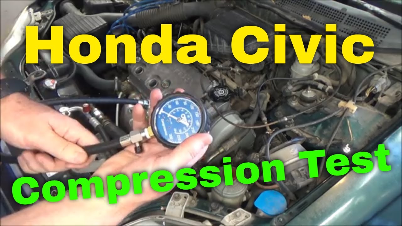 Тестирование компрессии Honda Civic