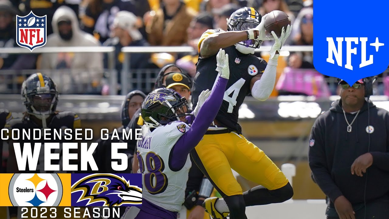 Ravens vs. Steelers | Week 5, 2023 | NFL+ Condensed Game