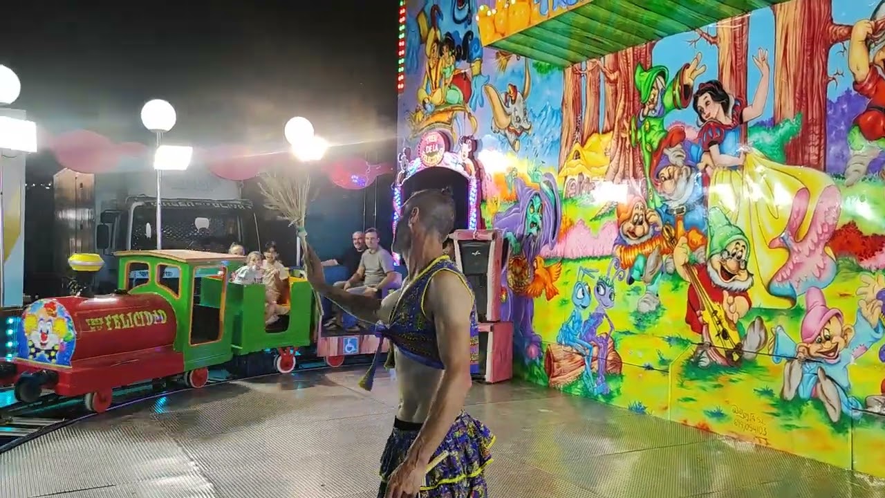 tren de la felicidad hnos Benítez feria de Guadiaro 2022