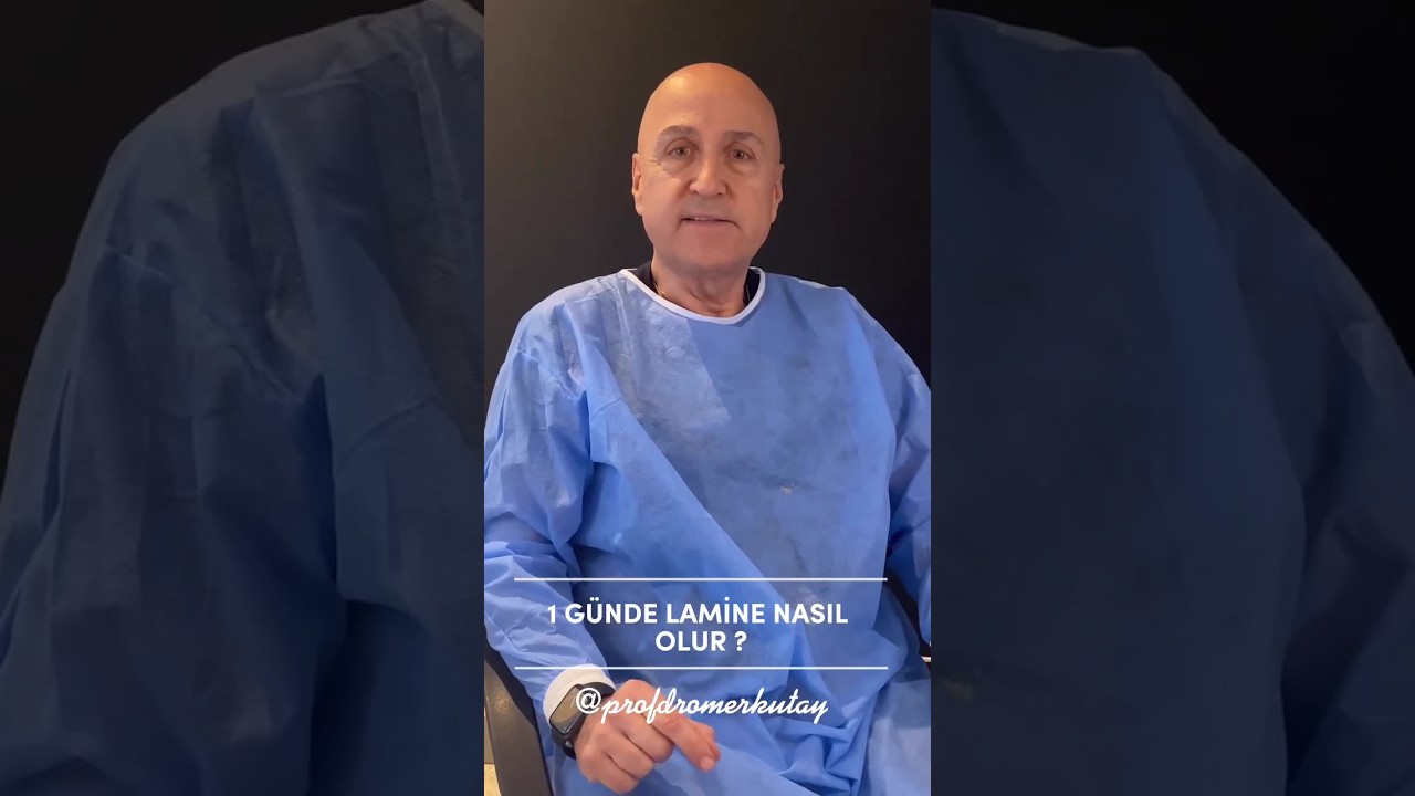 1 Günde Lamine nasıl olur ? | Prof. Dr. Ömer Kutay #lamine #shorts #dişhekimi #tedavisinedir