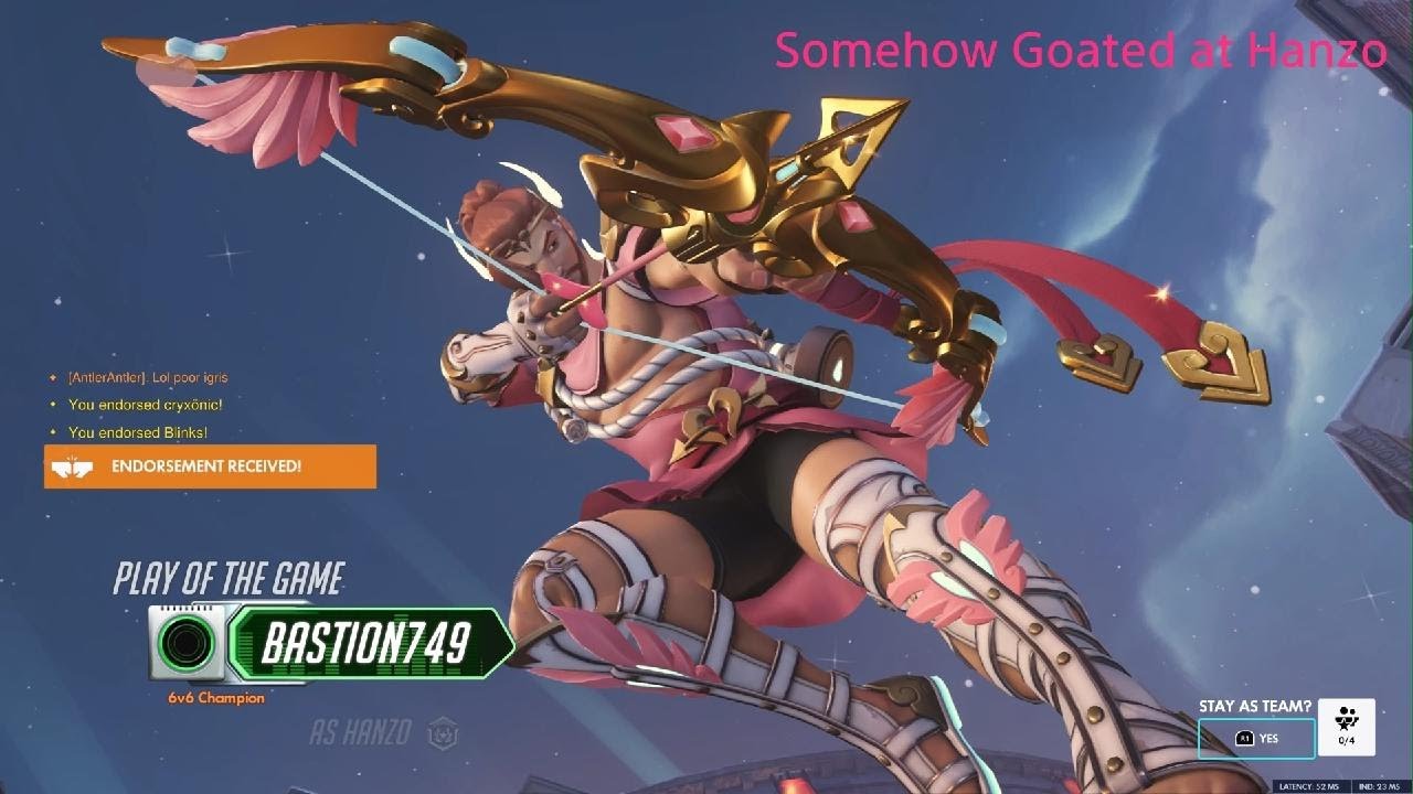 Somehow my Hanzo is Good