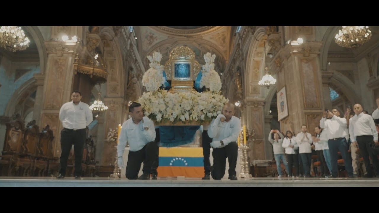 Procesión de la virgen de la Chinita Santiago de Chile 2018