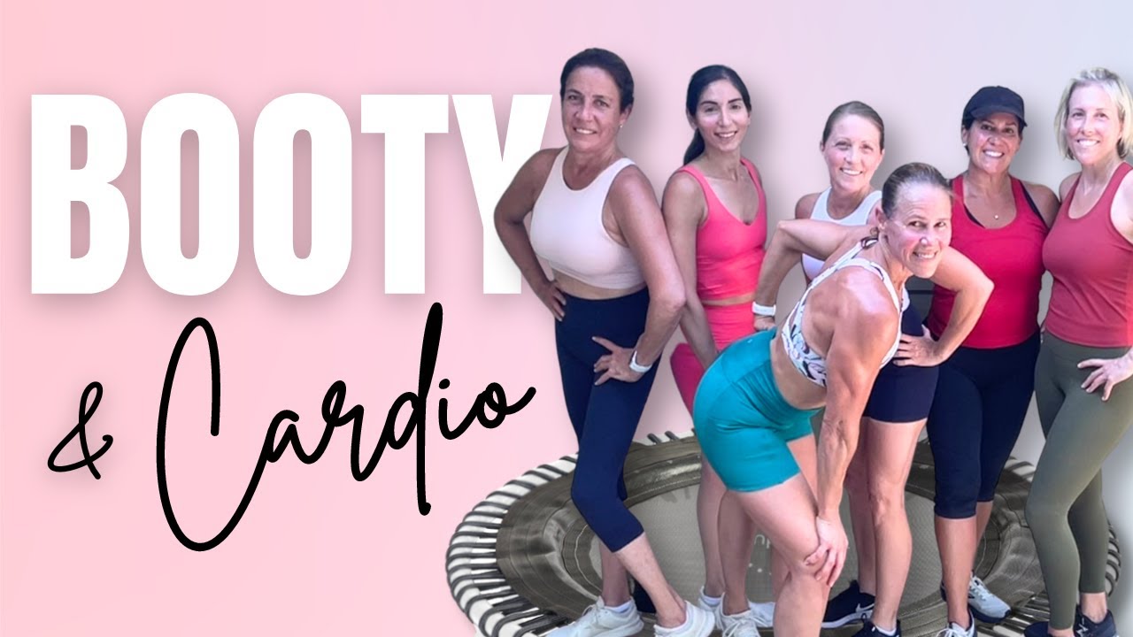 40 MIN Advanced Trampoline Cardio & Booty Pump // Advanced Series // Day 3